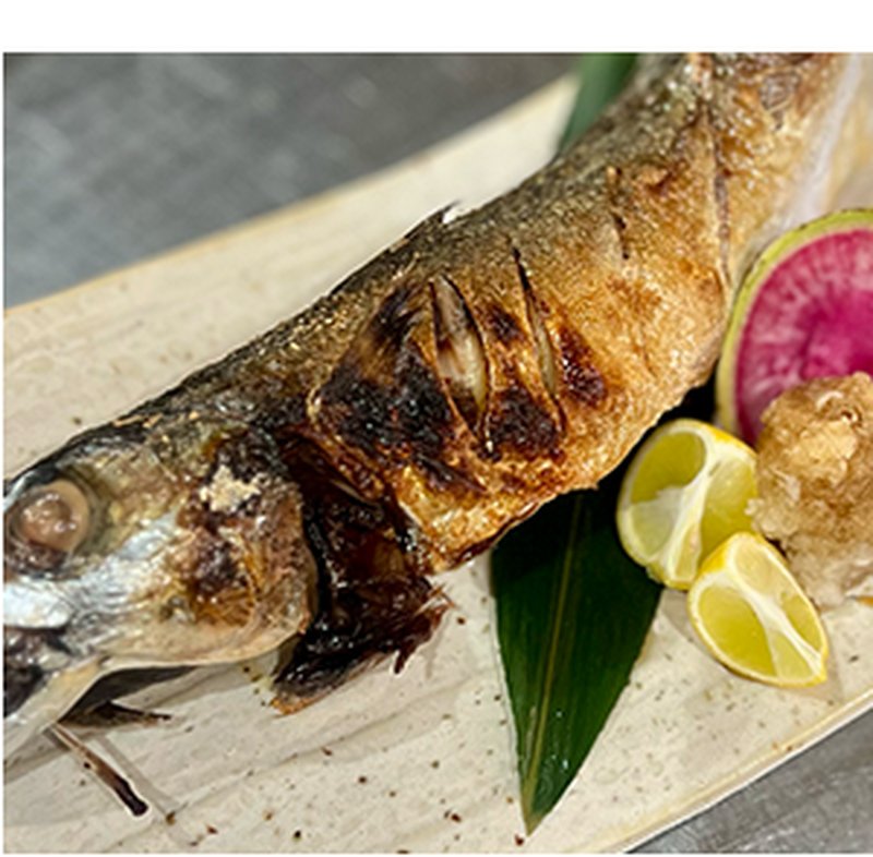 名物！鯖の一本焼き